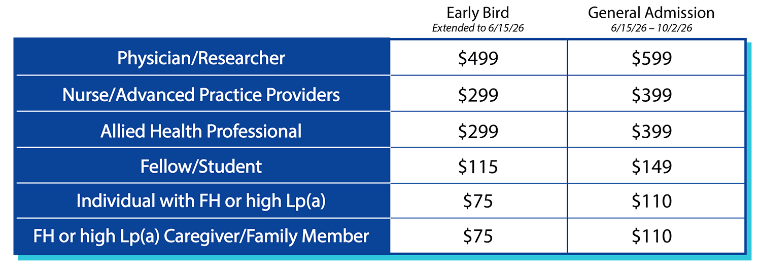 2026 Family Heart Global Summit Pricing